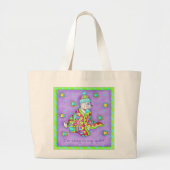 Quilt Lover Dog Canvas tas (Voorkant)