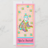 Quilt Lover Dog uitnodiging (Voorkant)