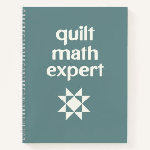 Quilt Math Expert Quilter's Grafiekpapier Notitieboek