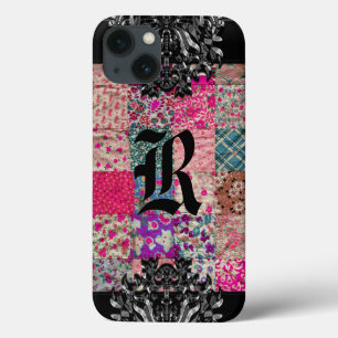 Quilt Monogram 6/6 s iPhone 13 Hoesje