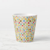 QUILT MOSAIC Latte Mug (Devant)