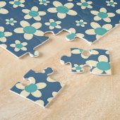  quilt: patchwork achtergrondpatroon. legpuzzel (Zijkant)