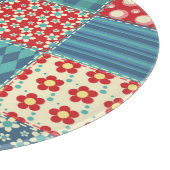 quilt: patchwork achtergrondpatroon. snijplank (Hoek)