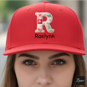 Quilt Patchwork Initiaal Letter R Kinderkamer Trucker Pet