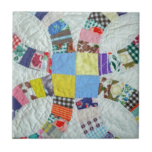 Quilt patroon tegeltje