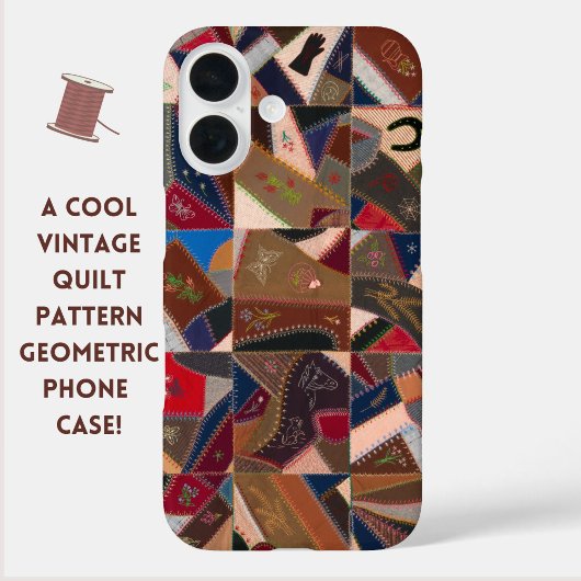 Quilt Pattern Cool Kleurrijke Geometrische Case-Mate iPhone Case