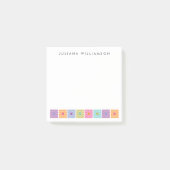 Quilt Pattern Polka Dot Fabric Post-it® Notes (Voorkant)