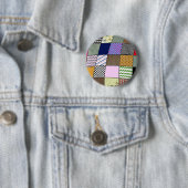 Quilt Pattern Ronde Button 5,7 Cm (In situ)