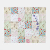 quilt personaliseren fleece deken (Voorkant (Horizontaal))
