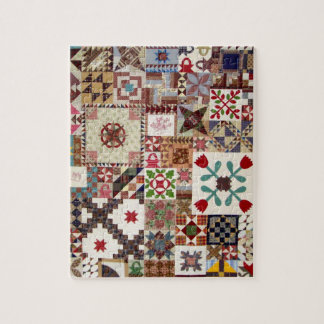 Quilt Puzzle met meerdere keuzes Legpuzzel
