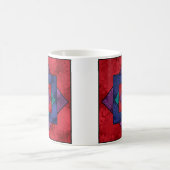 Quilt Square Monogram Koffiemok (Center)