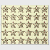 Quilt Star Cadeaupapier (Vlak)