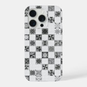 Quilt Star Phone Case Vintage Patchwork Geometric (Verso)