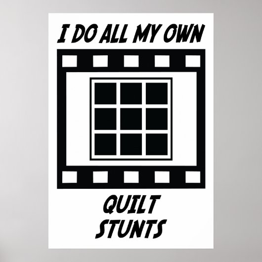 Quilt Stunts Poster (Voorkant)