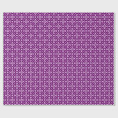 Quilt Style Pattern 02 - Shades of Plum Cadeaupapier (Vlak)