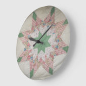 Quilt Wall-klok Grote Klok (Hoek)