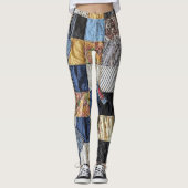 Quilted Looking Leggings (Voorkant)