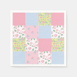 Quilted Patchwork Party servetten