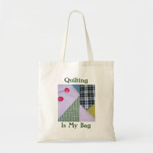 Quilten Is Mijn Tas Tote Bag