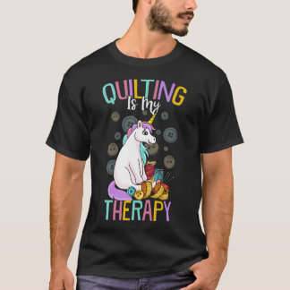 Quilten Is Mijn Therapie Quilt Liefhebber Quilt Na T-shirt