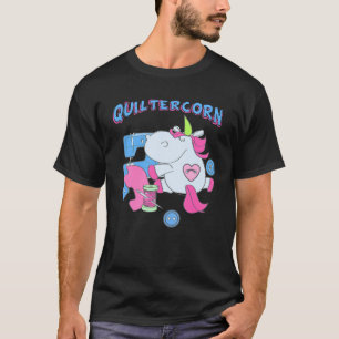 Quilten Quilter Eenhoorn Kleding Naaien T-shirt