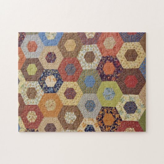 Quilter Afbeelding naaivezel Legpuzzel (Horizontaal)