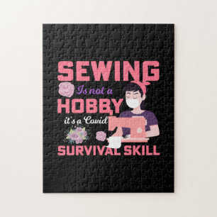 Quilter Gift Naaien is geen hobby Legpuzzel