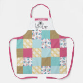 Quilter quilter naadloze stress personaliseert het schort (Voorkant)