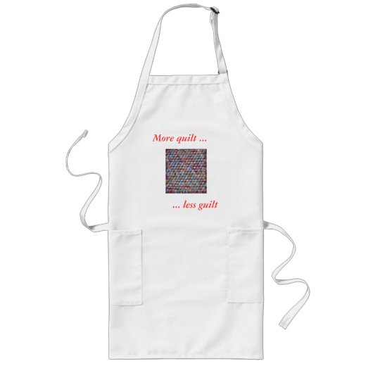 Quilters Apron Lang Schort (Voorkant)