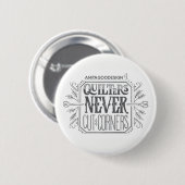 Quilters Button (Voorkant /achterkant)