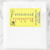 Quilters en Riolenwerf Metingen Sticker (Tas)