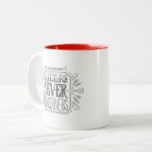 Quilters n'a jamais coupé la tasse de coins (Devant gauche)