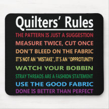 Quilters Rules