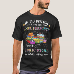 Quilters voor ongecontroleerde Fabric Store Quilte T-shirt