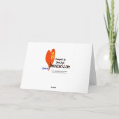 Quilting Bee Dank u Kaarten aan te passen (Achterkant)