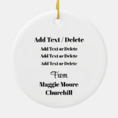 Quilting Business Ornament (Achterkant)