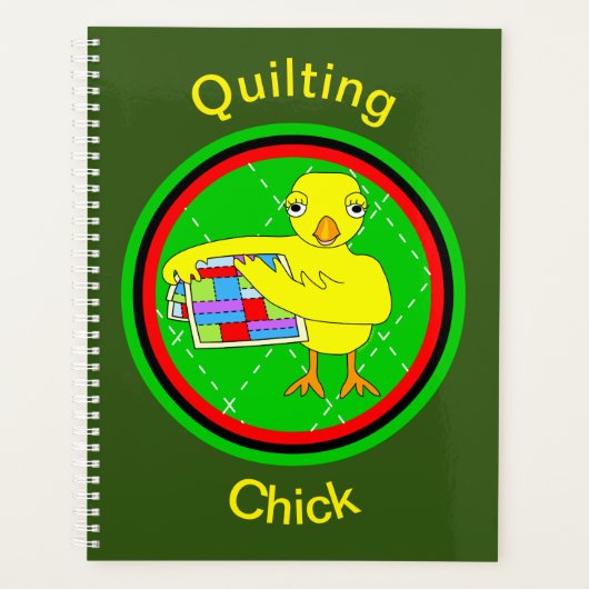 Quilting Chick Circle Planner (Voorkant)