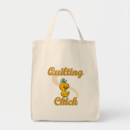 Quilting Chick Tote Bag (Voorkant)