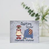 Quilting Forever Briefkaart (Staand voorkant)