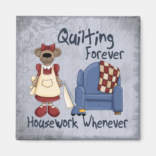Quilting Forever Magneet (Voorkant)