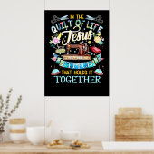 Quilting Gifts | In het leven van Jezus Poster (Keuken)