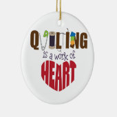 Quilting Keramisch Ornament (Rechts)