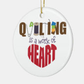 Quilting Keramisch Ornament (Links)