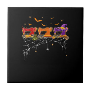 Quiltmachine kostuum Halloween Gifts Lover Tegeltje