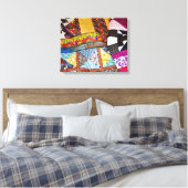 Quilts en Quilten Canvas Afdruk (Insitu (Slaapkamer))