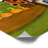 Quilts voor verkoop poster (Hoek)