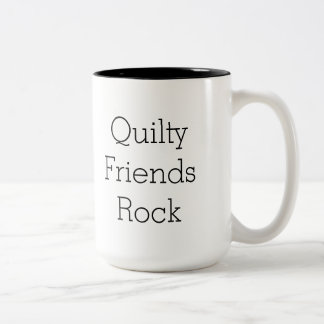 Quilty Friends Rock mok aan twee zijden