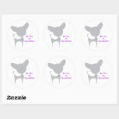 QuimiChis Ronde Sticker (Vel)