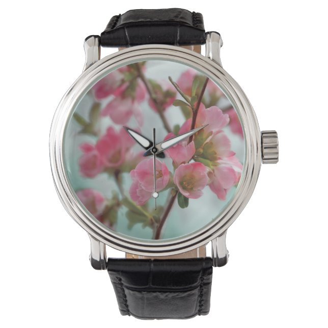 Quince Blossom Horloge (Voorkant)