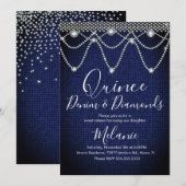 Quince Denim Diamonds Gem Pearls Kaart (Voorkant / Achterkant)